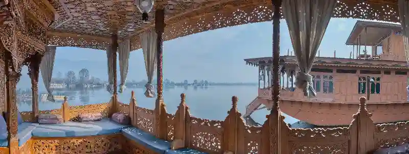 Night View of Houseboats